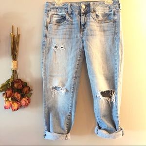 Cropped Boyfriend Jeans